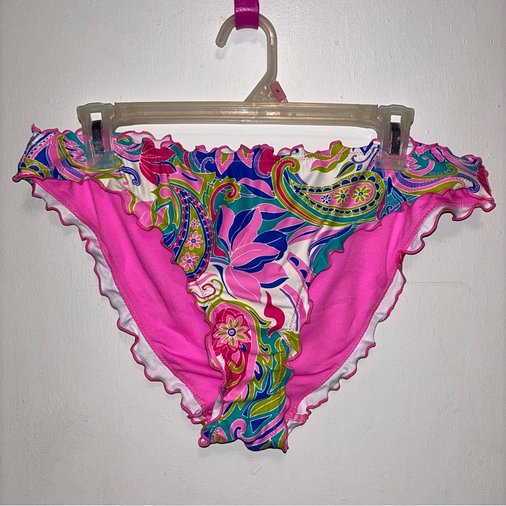 Multicolored Boho Bikini Bottoms from No Boundaries